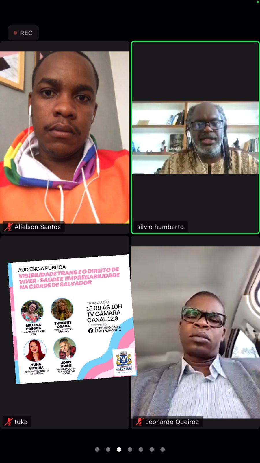 Dirigente do Sinttel participa de discussÃ£o sobre Visibilidade Trans